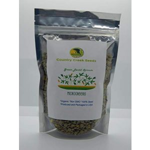 NA Organic Seed 1 Lentil Seed Green Lentil Seeds, Microgreen, Sprouting, 16 OZ, Organic Seed, Non GMO - Country Creek LLC Brand - High Sprout Germination- Edible Seeds, Gardening, Hydroponics, Growing Salad Sprouts